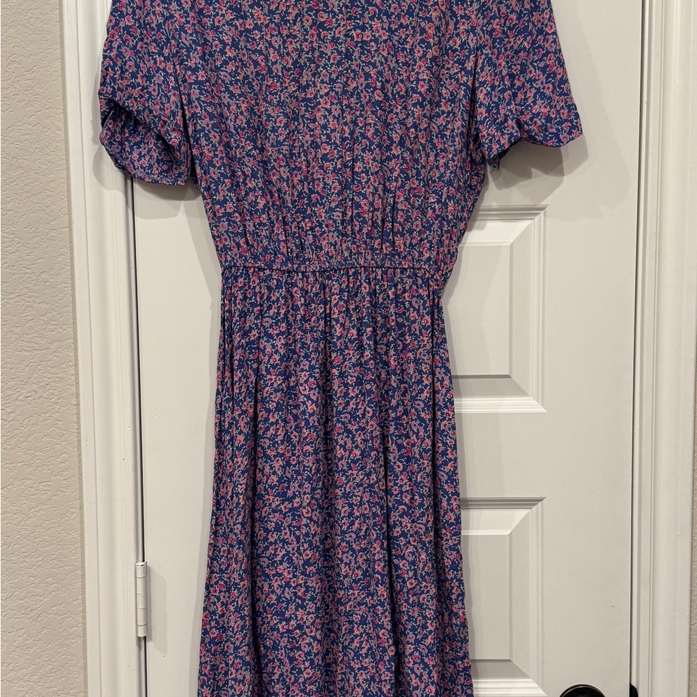 Karin Stevens‎ Petites by Steven Stoller Vintage Floral Prairie Dress Kentucky